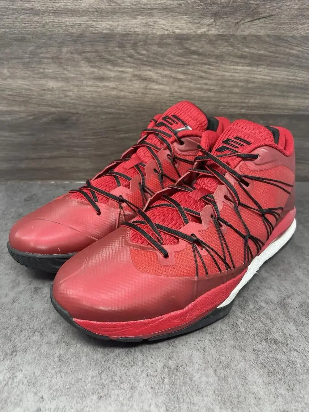 Air Jordan CP3 VII Sneakers Mens Size 13 Basketball Red Black 644805-601